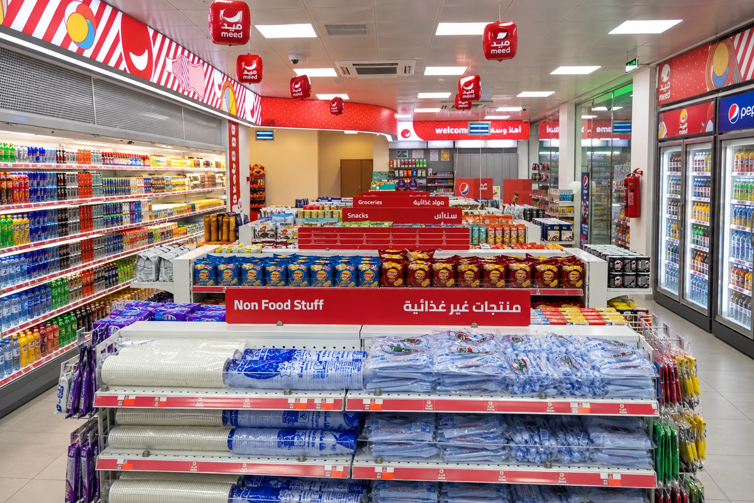 هوية مرئية فوق الممرات
